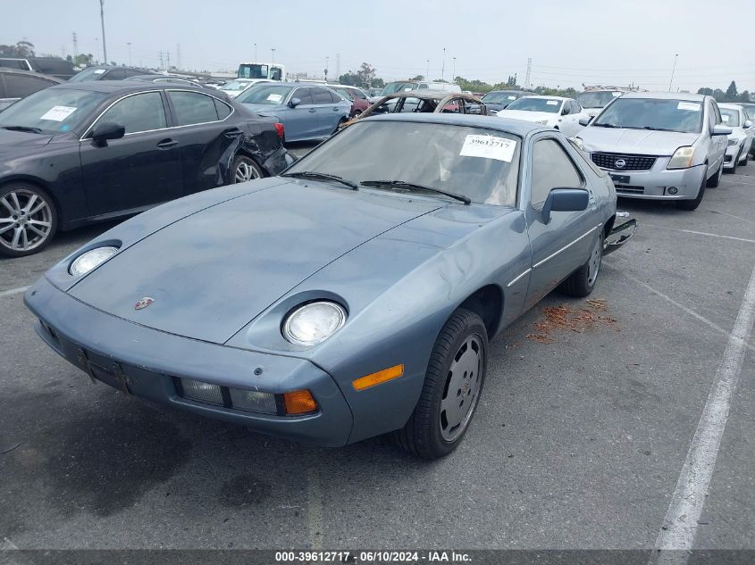 1978 Porsche 928 VIN: 9288201081 Lot: 39612717