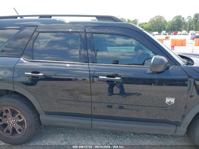 2022 Ford Bronco Sport Big Bend VIN: 3FMCR9B68NRD40248 Lot: 39612720