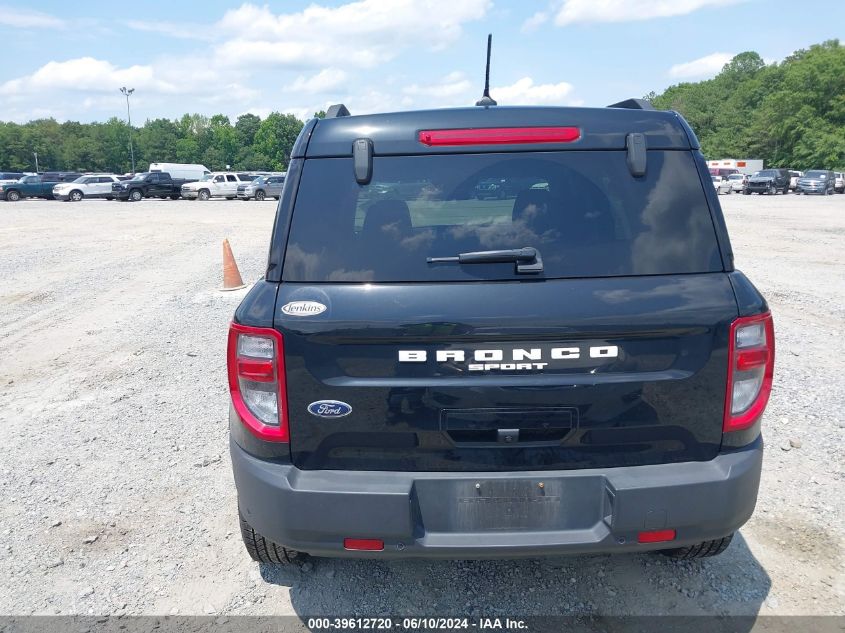 2022 Ford Bronco Sport Big Bend VIN: 3FMCR9B68NRD40248 Lot: 39612720