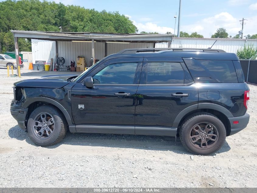 2022 Ford Bronco Sport Big Bend VIN: 3FMCR9B68NRD40248 Lot: 39612720