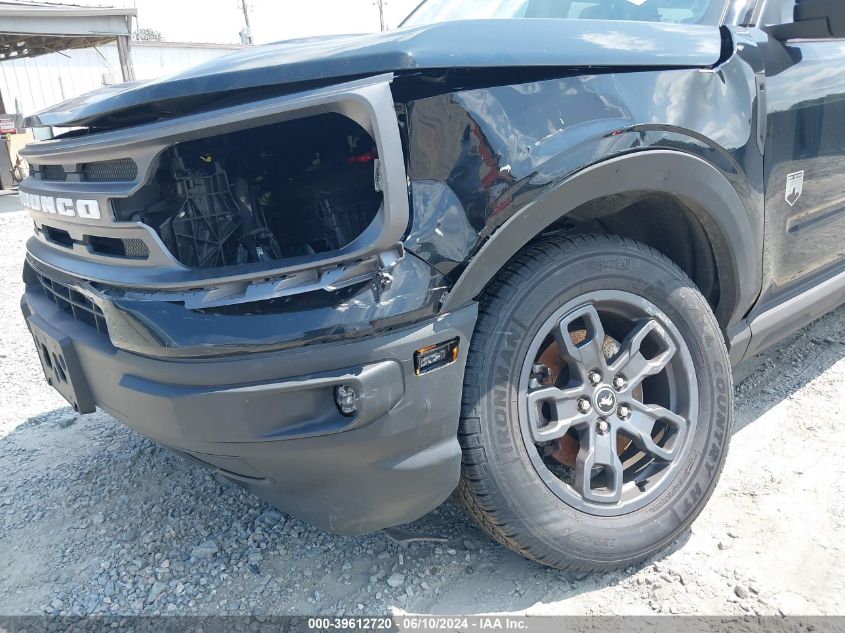 2022 Ford Bronco Sport Big Bend VIN: 3FMCR9B68NRD40248 Lot: 39612720