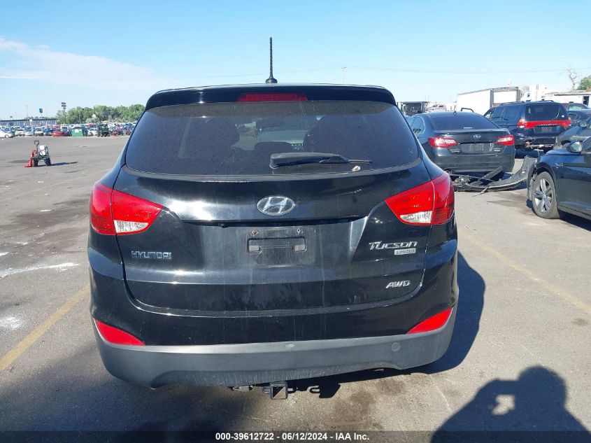 2013 Hyundai Tucson Limited VIN: KM8JUCA5DU558911 Lot: 39612722