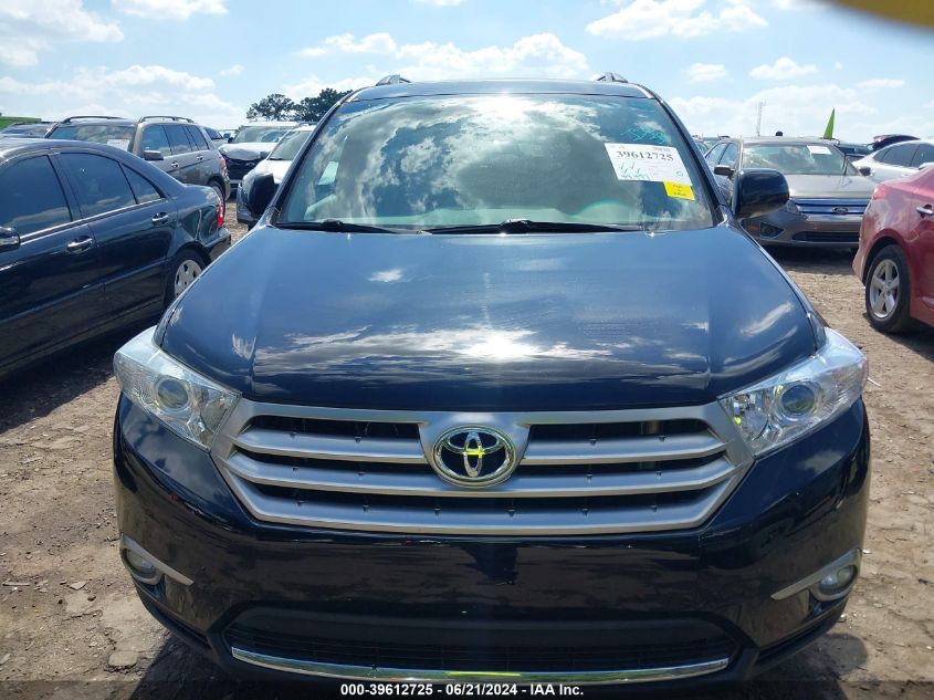 2012 Toyota Highlander Limited V6 VIN: 5TDYK3EH9CS088173 Lot: 39612725