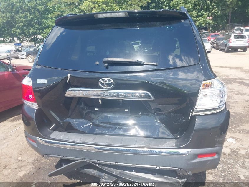 2012 Toyota Highlander Limited V6 VIN: 5TDYK3EH9CS088173 Lot: 39612725
