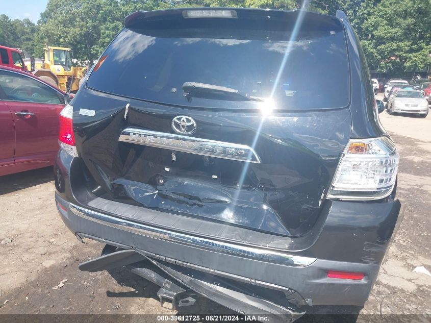 2012 Toyota Highlander Limited V6 VIN: 5TDYK3EH9CS088173 Lot: 39612725