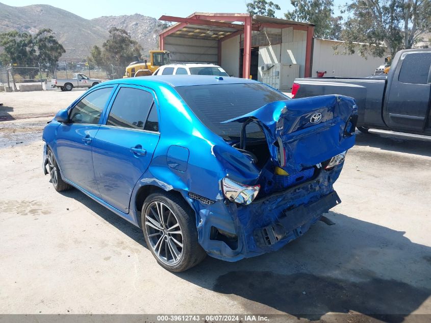 2009 Toyota Corolla Le VIN: 1NXBU40E49Z115542 Lot: 39612743