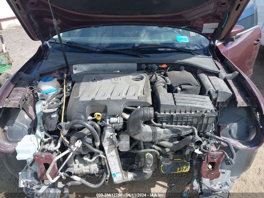 2014 Volkswagen Passat 2.0L Tdi Sel Premium VIN: 1VWCN7A30EC089510 Lot: 39612750