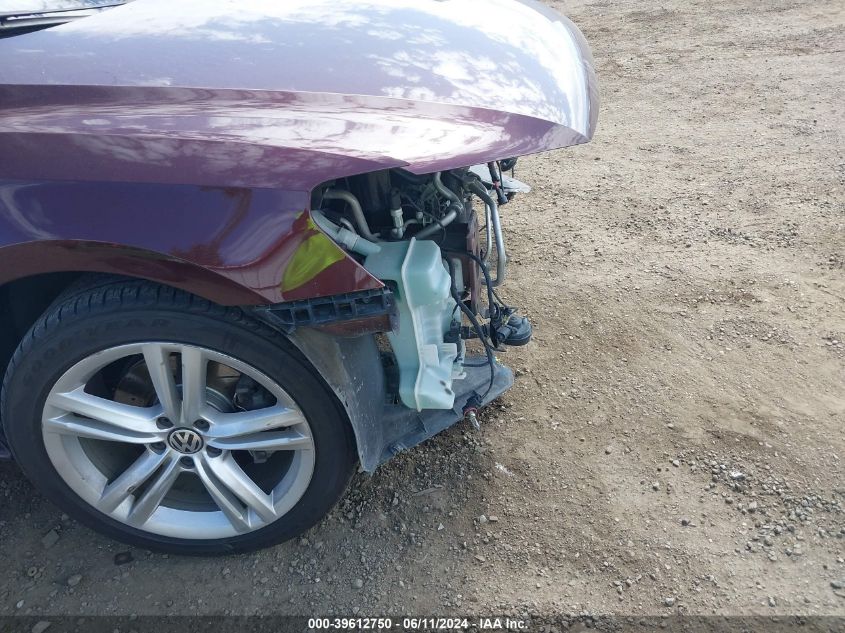 2014 Volkswagen Passat 2.0L Tdi Sel Premium VIN: 1VWCN7A30EC089510 Lot: 39612750