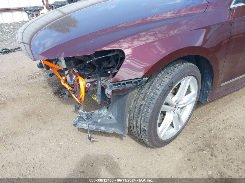 2014 Volkswagen Passat 2.0L Tdi Sel Premium VIN: 1VWCN7A30EC089510 Lot: 39612750