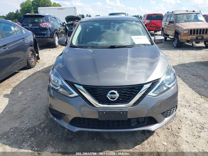 2019 Nissan Sentra Sv VIN: 3N1AB7AP1KY258252 Lot: 39612754