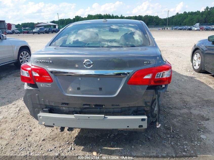 2019 Nissan Sentra Sv VIN: 3N1AB7AP1KY258252 Lot: 39612754