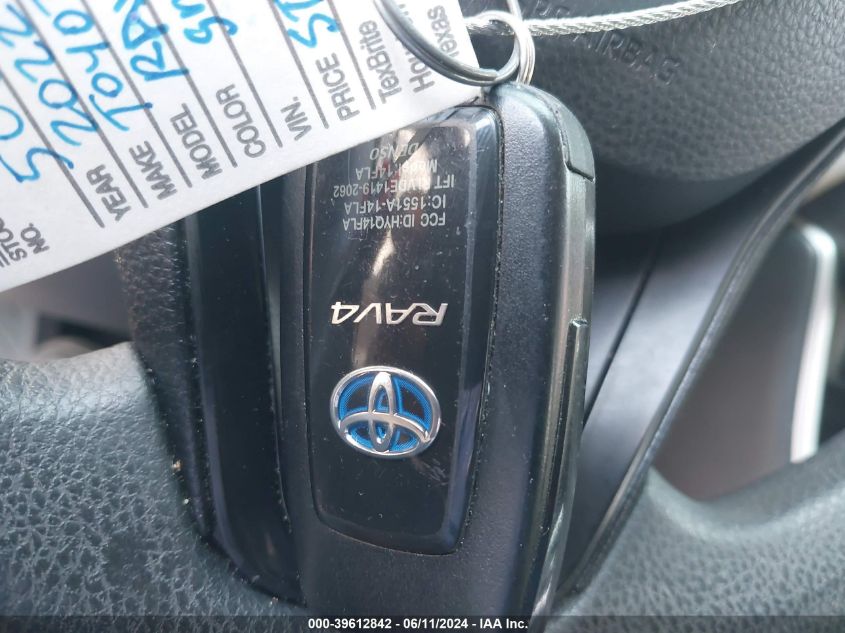 2022 Toyota Rav4 Xle Hybrid VIN: JTMRWRFV9ND166109 Lot: 39612842