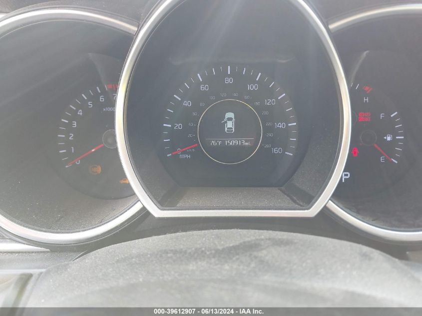 2014 Kia Optima Lx VIN: KNAGM4A7XE5472882 Lot: 39612907