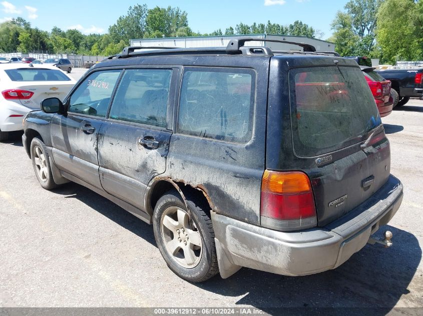 1998 Subaru Forester S VIN: JF1SF6556WH761923 Lot: 39612912