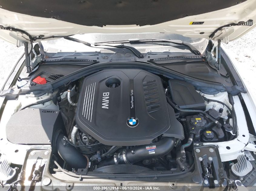 2019 BMW 440I VIN: WBA4W7C53KAG52981 Lot: 39612914