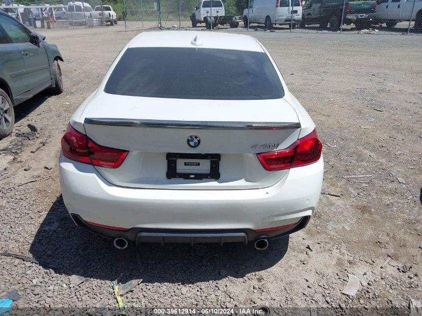 2019 BMW 440I VIN: WBA4W7C53KAG52981 Lot: 39612914