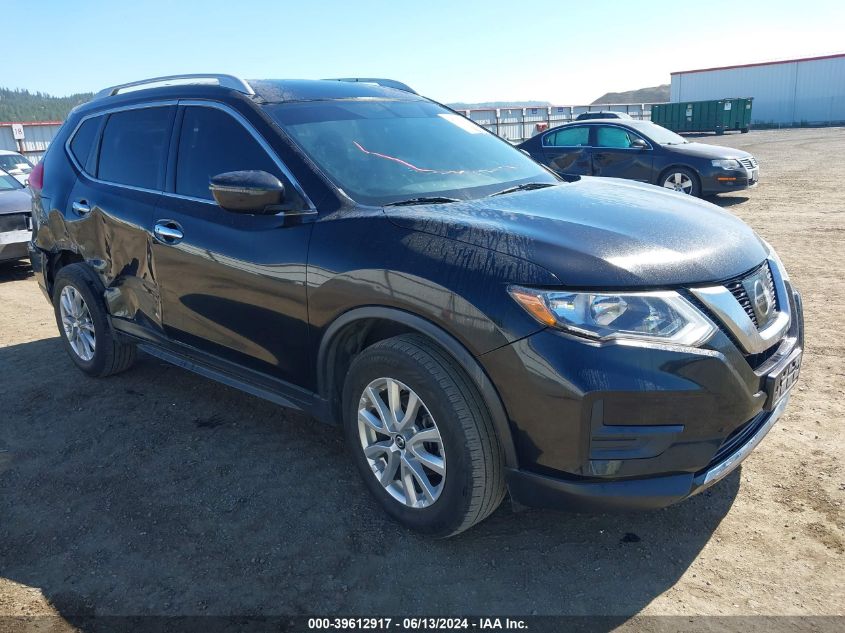 2017 Nissan Rogue Sv VIN: JN8AT2MV4HW272187 Lot: 39612917