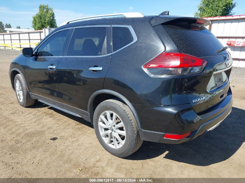 2017 Nissan Rogue Sv VIN: JN8AT2MV4HW272187 Lot: 39612917