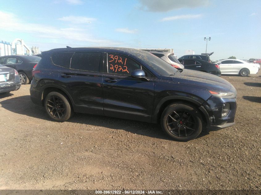 2019 Hyundai Santa Fe Sel VIN: 5NMS3CAD5KH050124 Lot: 39612922