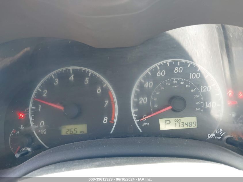 2009 Toyota Corolla Le VIN: 1NXBU40E19Z028973 Lot: 39612929