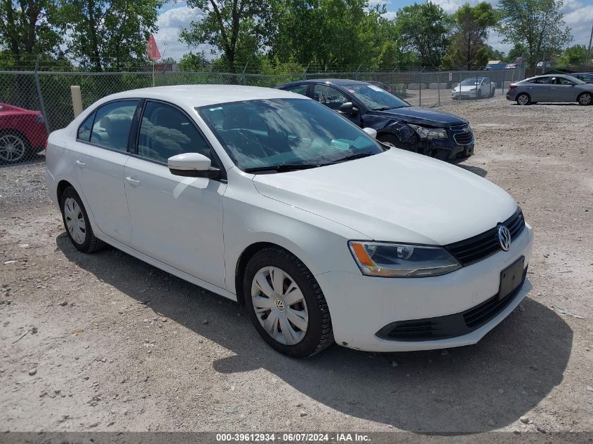 2012 Volkswagen Jetta Se VIN: 3VWDP7AJ8CM116462 Lot: 39612934