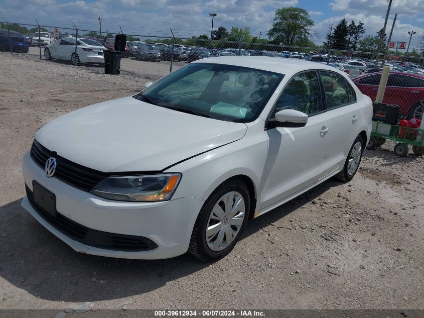 2012 Volkswagen Jetta Se VIN: 3VWDP7AJ8CM116462 Lot: 39612934