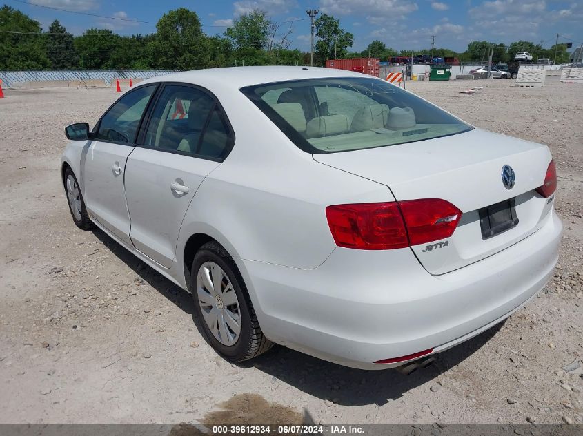 2012 Volkswagen Jetta Se VIN: 3VWDP7AJ8CM116462 Lot: 39612934