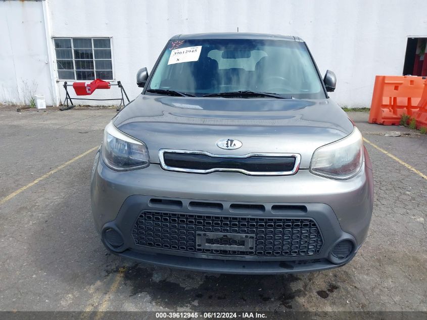 2014 Kia Soul + VIN: KNDJP3A54E7032086 Lot: 39612945