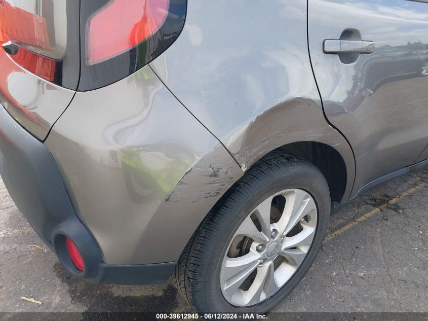 2014 Kia Soul + VIN: KNDJP3A54E7032086 Lot: 39612945