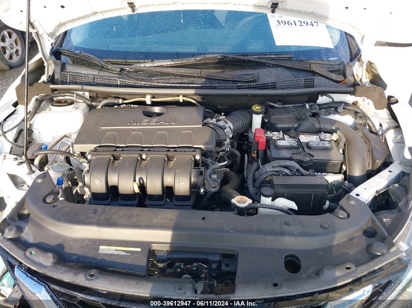 2018 Nissan Sentra Sv VIN: 3N1AB7AP4JL619114 Lot: 39612947