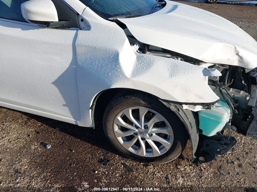 2018 Nissan Sentra Sv VIN: 3N1AB7AP4JL619114 Lot: 39612947