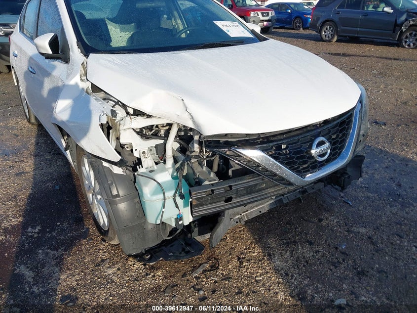 2018 Nissan Sentra Sv VIN: 3N1AB7AP4JL619114 Lot: 39612947