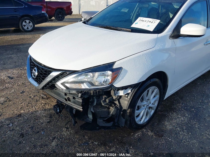 2018 Nissan Sentra Sv VIN: 3N1AB7AP4JL619114 Lot: 39612947