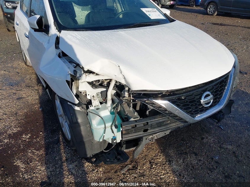 2018 Nissan Sentra Sv VIN: 3N1AB7AP4JL619114 Lot: 39612947