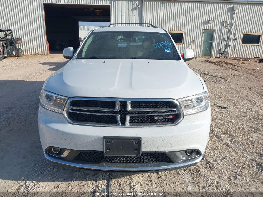 2018 Dodge Durango Sxt Rwd VIN: 1C4RDHAG9JC413346 Lot: 39612966