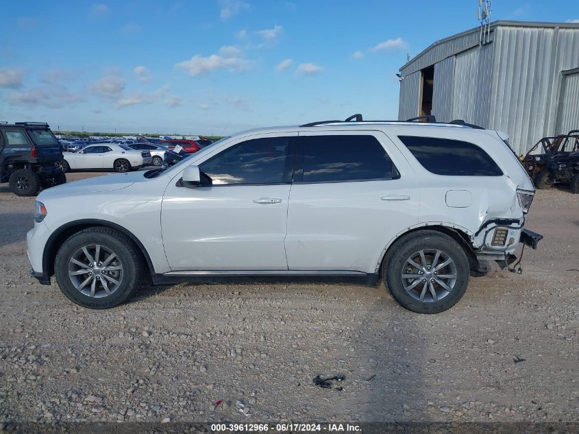 2018 Dodge Durango Sxt Rwd VIN: 1C4RDHAG9JC413346 Lot: 39612966