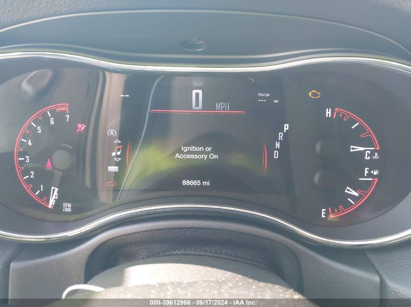 2018 Dodge Durango Sxt Rwd VIN: 1C4RDHAG9JC413346 Lot: 39612966