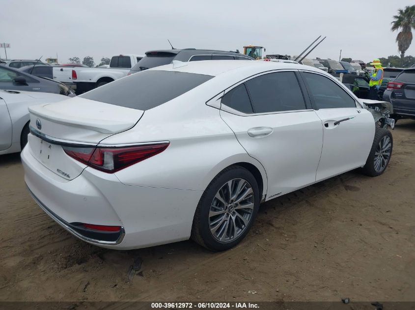 2021 Lexus Es 300H VIN: 58ADA1C17MU001240 Lot: 39612972