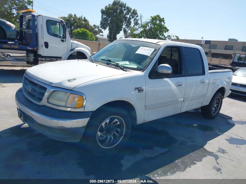 2002 Ford F-150 Lariat/Xlt VIN: 1FTRW07602KE21157 Lot: 39612973