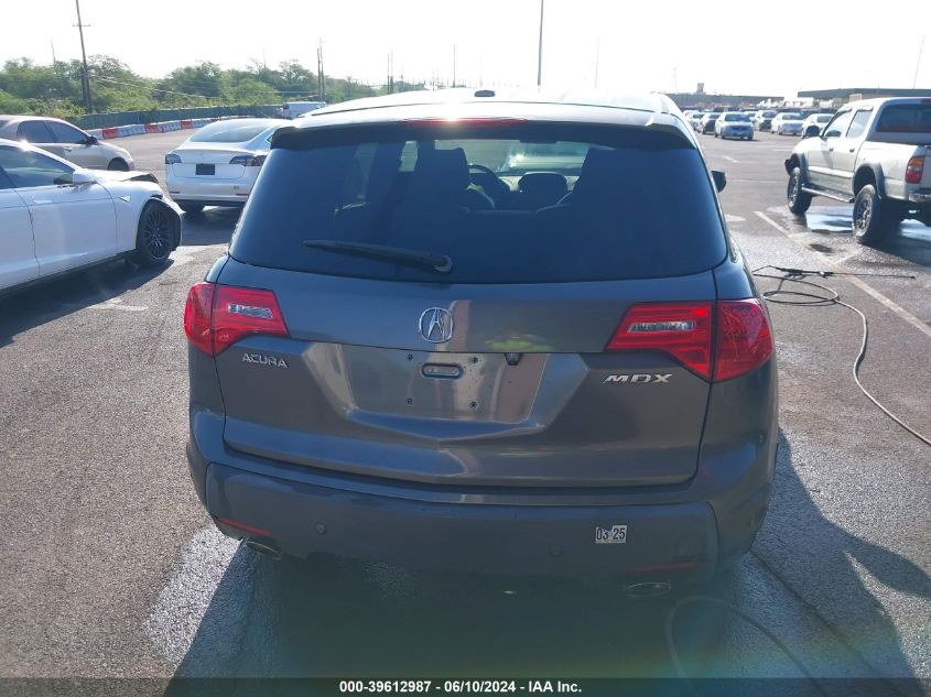 2007 Acura Mdx Sport Package VIN: 2HNYD28837H548426 Lot: 39612987