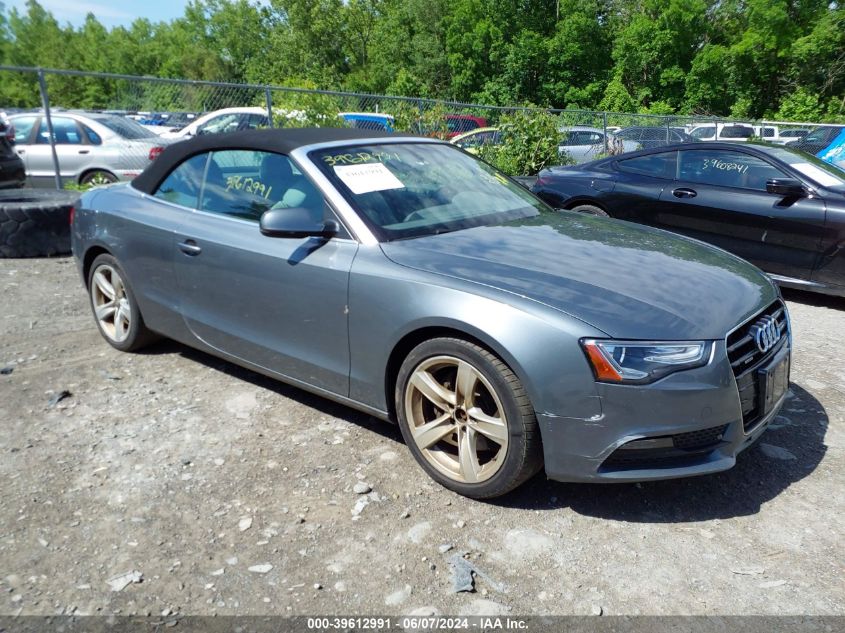 2014 Audi A5 2.0T Premium VIN: WAUCFAFH3EN002332 Lot: 39612991