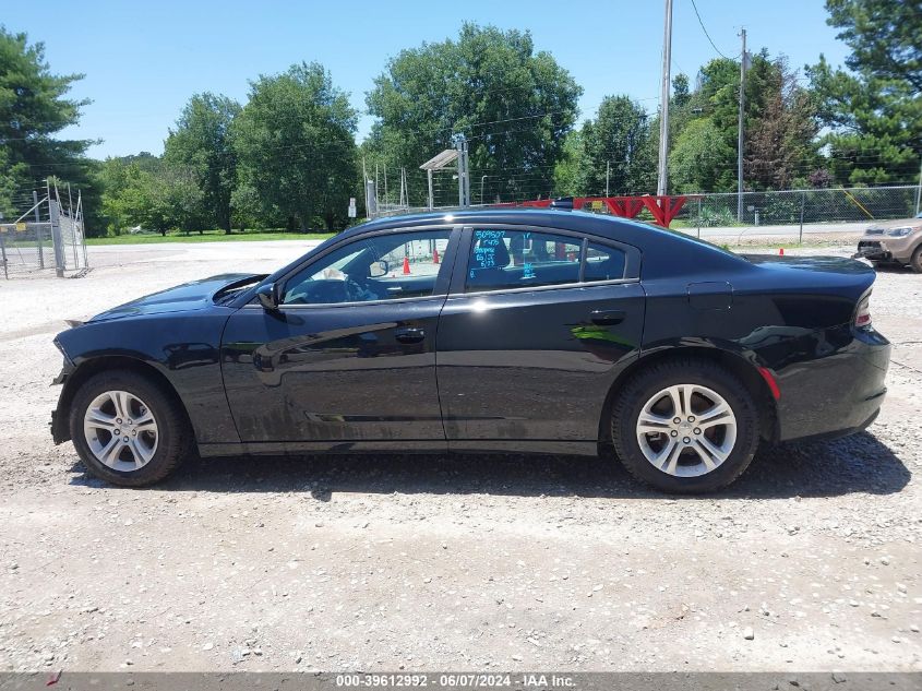 2023 Dodge Charger Sxt VIN: 2C3CDXBGXPH587869 Lot: 39612992