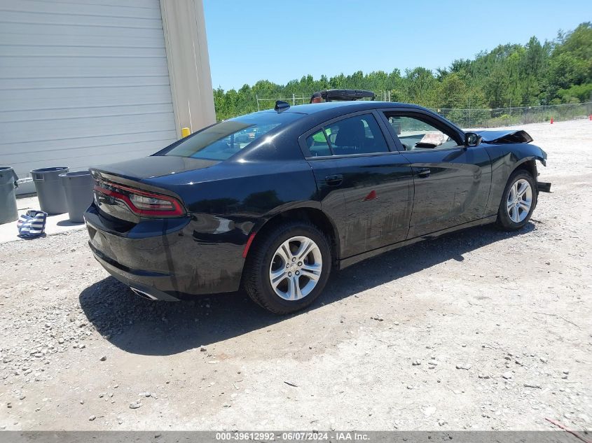 2023 Dodge Charger Sxt VIN: 2C3CDXBGXPH587869 Lot: 39612992