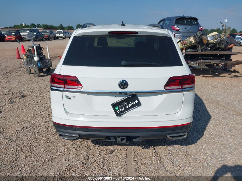 2022 Volkswagen Atlas 3.6L V6 Se W/Technology VIN: 1V2WR2CA5NC523437 Lot: 39613003