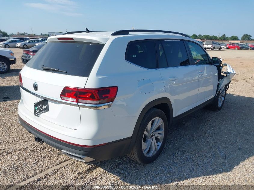 2022 Volkswagen Atlas 3.6L V6 Se W/Technology VIN: 1V2WR2CA5NC523437 Lot: 39613003