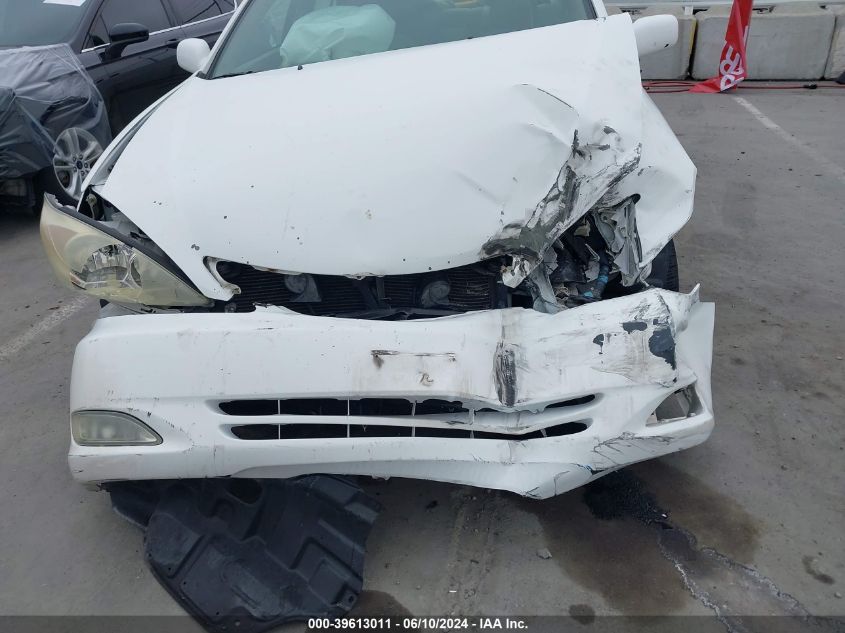 2004 Toyota Camry Xle VIN: 4T1BE32K74U324308 Lot: 39613011