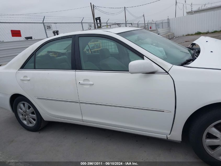 2004 Toyota Camry Xle VIN: 4T1BE32K74U324308 Lot: 39613011