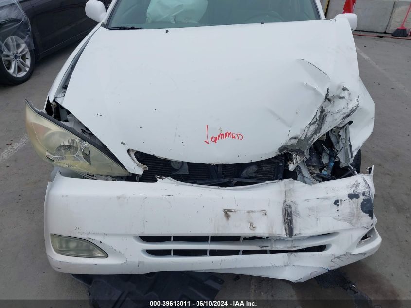 2004 Toyota Camry Xle VIN: 4T1BE32K74U324308 Lot: 39613011