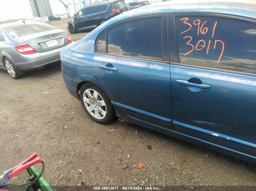 2HGFA16506H517966 | 2006 HONDA CIVIC