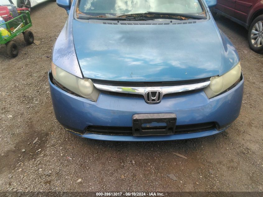 2HGFA16506H517966 | 2006 HONDA CIVIC